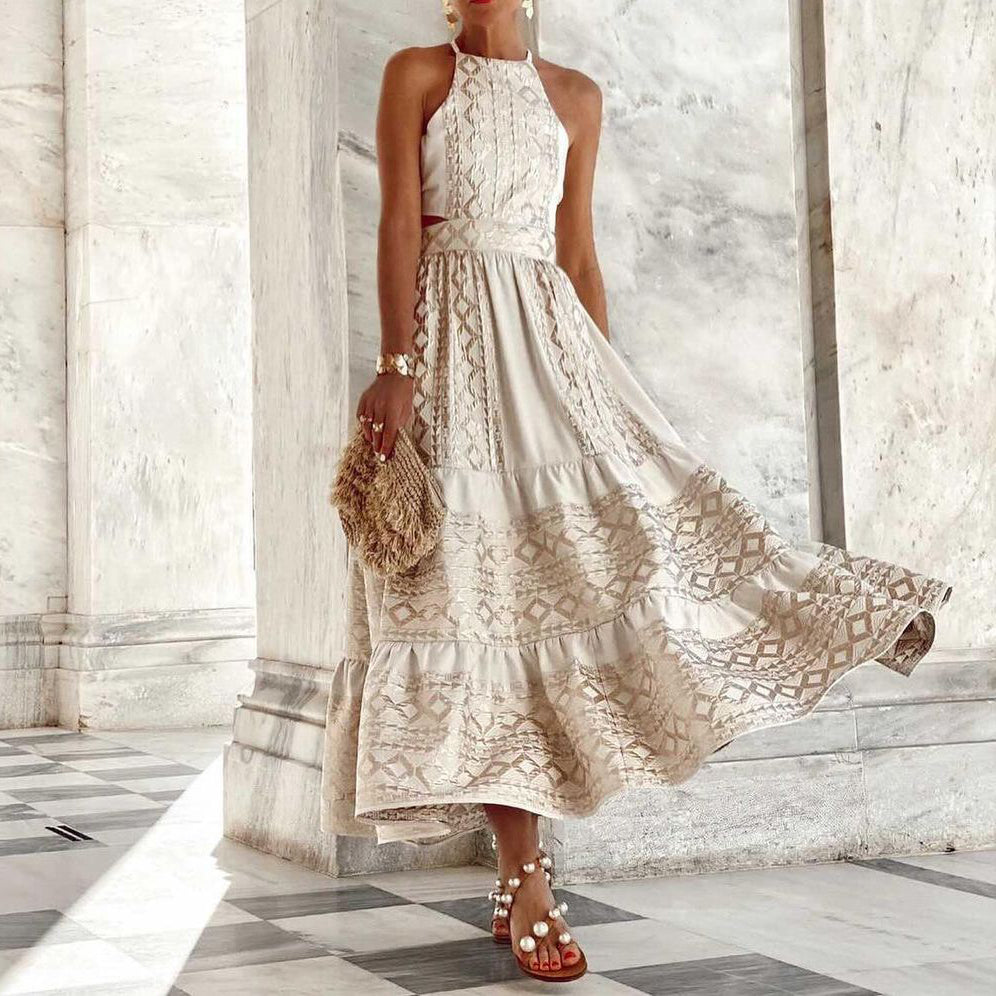 Fashion Simple Sleeveless Maxi Dress