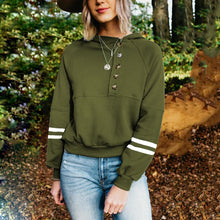 Load image into Gallery viewer, Simple Stitching Hooded Sweatshirt
