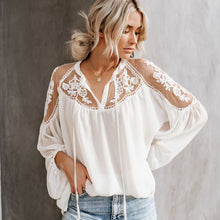 Load image into Gallery viewer, Pure Color Chiffon Shirt
