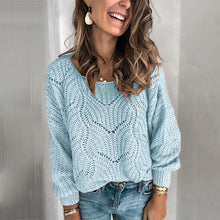 Load image into Gallery viewer, Mohair Pullover Cutout Sweater
