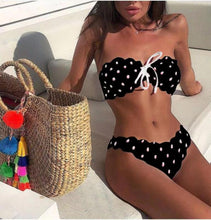 Load image into Gallery viewer, Cute Printed Lace Bikini Swimwear
