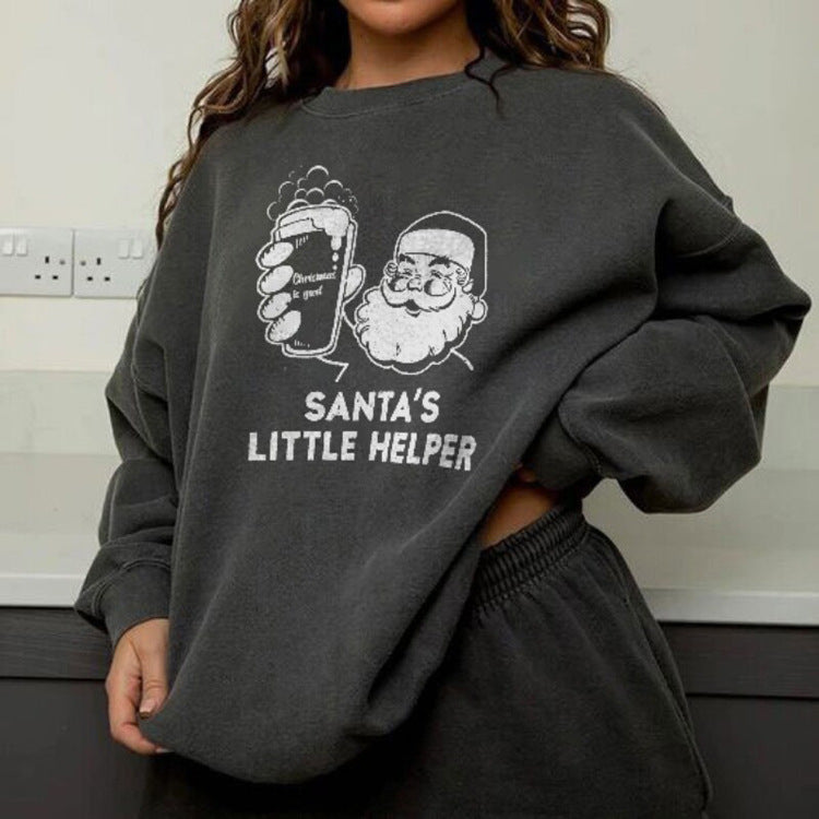 Basic Printed Sweatshirt