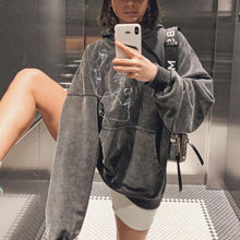 Load image into Gallery viewer, Vintage Basic Long Sleeve Hoodies Sweatshirt
