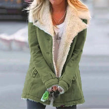Load image into Gallery viewer, Plush Thick Warm Cotton Coat
