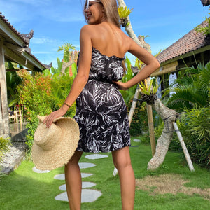 2021 Summer Floral Sling Mini Dress