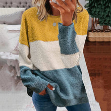 Load image into Gallery viewer, Women's Plush Stitching Warm Tops
