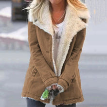 Load image into Gallery viewer, Plush Thick Warm Cotton Coat
