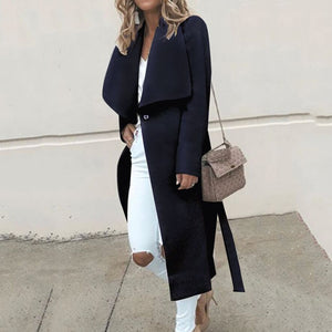 Fashion Casual Loose Fit Long Coat
