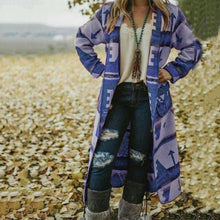 Load image into Gallery viewer, Vintage Printed Long Outerwear
