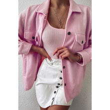 Load image into Gallery viewer, Single-breasted Woolen Coat
