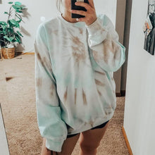 Load image into Gallery viewer, Round Neck Long Sleeve Sweatshirt
