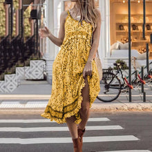 Load image into Gallery viewer, Sexy Bohemia Printed Maxi Dress

