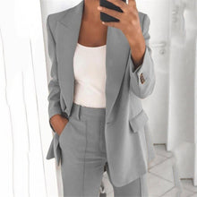 Load image into Gallery viewer, Slim-Fit Blazer With Lapel
