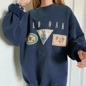Casual Printed Sweatshirt