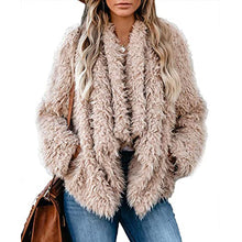 Load image into Gallery viewer, Plush Solid Color Long Sleeve Coat
