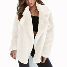 Load image into Gallery viewer, Plush Lapel Coat

