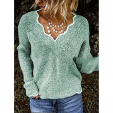 Load image into Gallery viewer, Solid Color Loose Fit Women Pullover Sweaters

