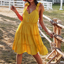 Load image into Gallery viewer, V-Neck Casual Dress
