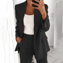 Load image into Gallery viewer, Slim-Fit Blazer With Lapel

