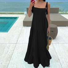 Load image into Gallery viewer, Casual Loose Fit Sleeveless Maxi Dress
