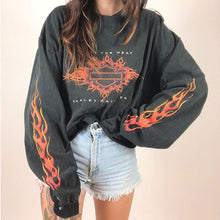 Load image into Gallery viewer, Round Neck Long Sleeve Sweatshirt
