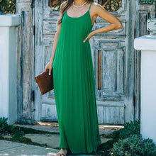 Load image into Gallery viewer, Casual Loose Fit Solid Color Maxi Dress

