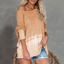 Load image into Gallery viewer, Digital Printed One-neck Sweater
