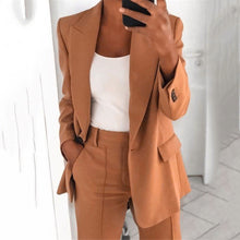 Load image into Gallery viewer, Slim-Fit Blazer With Lapel
