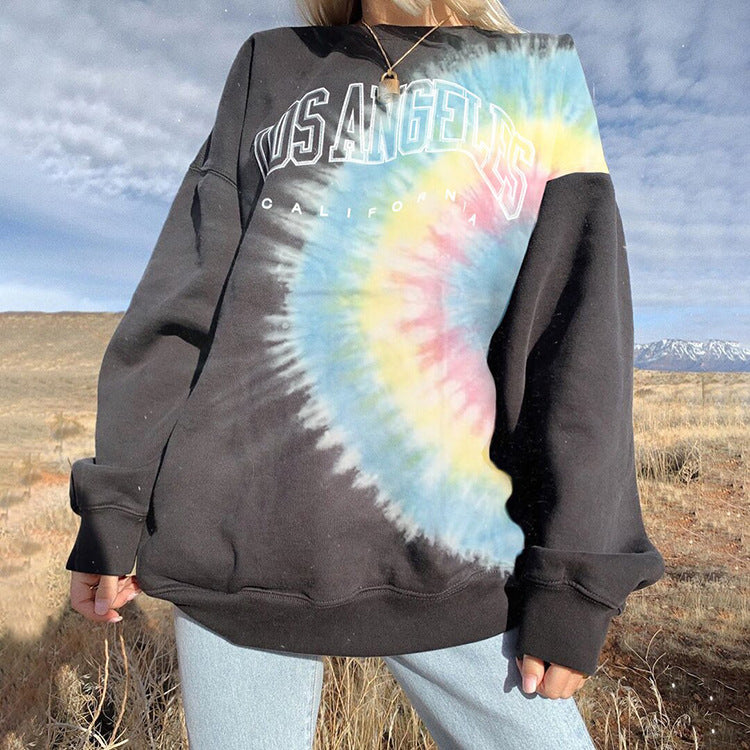 Fashion Cool Tie Dye Sweatshirt