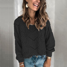 Load image into Gallery viewer, Mohair Pullover Cutout Sweater
