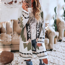 Load image into Gallery viewer, Ethnic Printed Cardigan Coat
