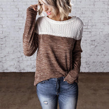 Load image into Gallery viewer, Hollow Stitching Pullover Sweater
