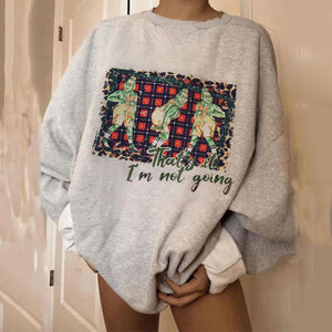 Cartoon Print Sweatshirt