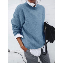 Load image into Gallery viewer, Long Sleeved Fake Two-Piece Sweater
