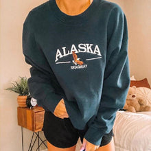 Load image into Gallery viewer, Round Neck Cartoon Casual Sweatshirt
