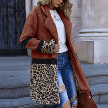 Load image into Gallery viewer, Fashion Mid-Length Plush Coat
