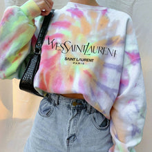 Load image into Gallery viewer, Tie-dye Long-sleeved Sweatshirt
