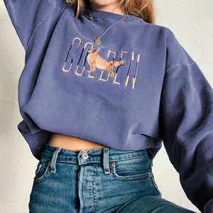 Cute Printed Long Sleeve Sweatshirt