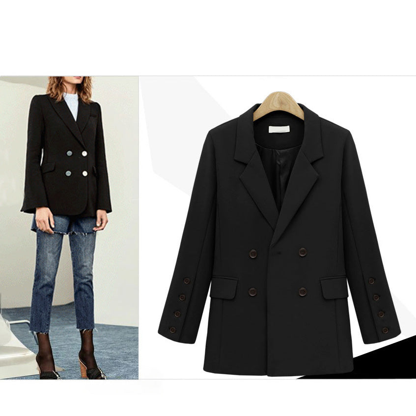 Elegant Lapel Blazer Coat