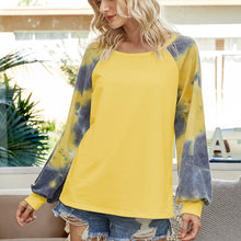 Load image into Gallery viewer, Printed Long-sleeved T-shirt Tops
