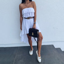 Load image into Gallery viewer, Tube Top Solid Color Dress
