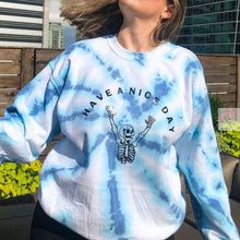 Load image into Gallery viewer, Cute Tie-Dye Printed Casual Sweatshirt
