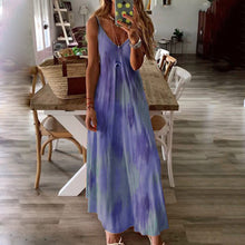 Load image into Gallery viewer, Sling Tie-Dye Maxi Dress
