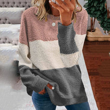 Load image into Gallery viewer, Women's Plush Stitching Warm Tops
