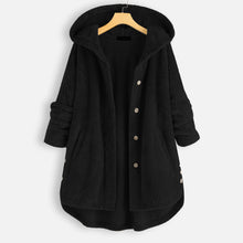Load image into Gallery viewer, Hooded Fleece Coat
