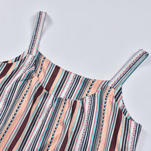 Load image into Gallery viewer, Striped Halter Sling Dress

