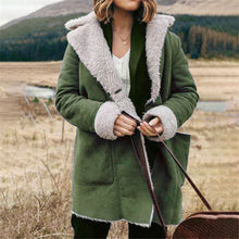 Load image into Gallery viewer, Classic Plush Thick Warm Cotton Coat
