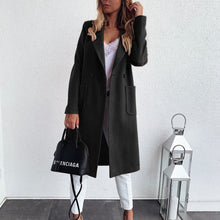 Load image into Gallery viewer, Fashion Solid Color Classic Long Coat

