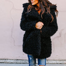 Load image into Gallery viewer, Faux Fur Coat Outerwear
