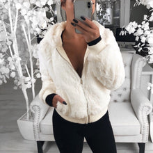 Load image into Gallery viewer, Faux Fur Plush Jacket
